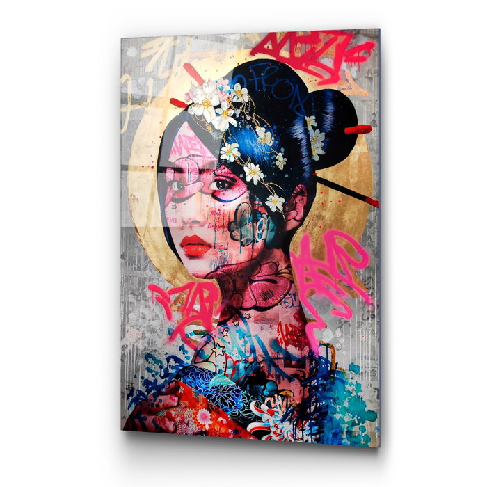 Wallity UV-726 Cuadro Decorativo de Vidrio Templado Multicolor 70 x 100 cm Wallity UV-726 Cuadro Decorativo de Vidrio Templado Multicolor 70 x 100 cm